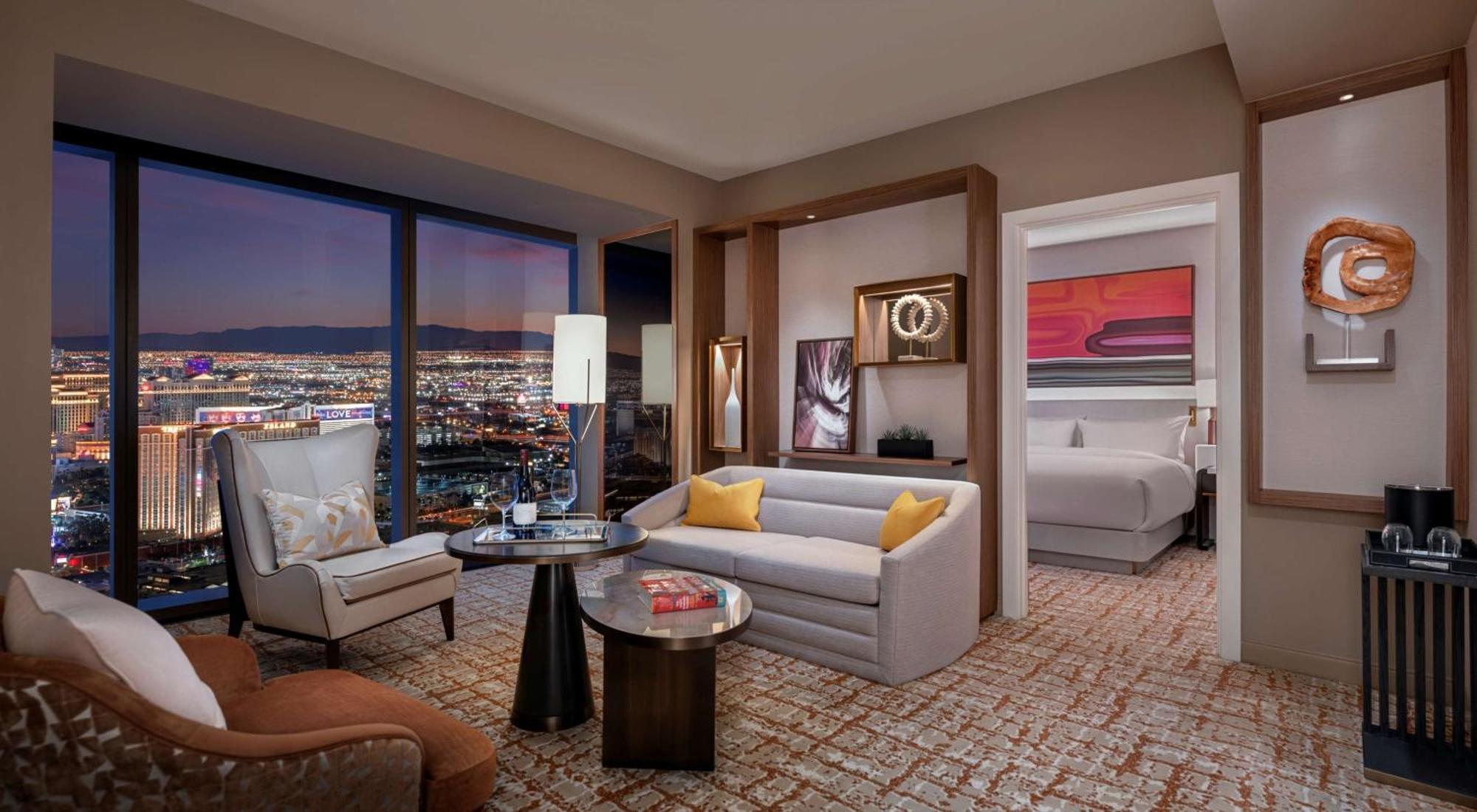 Crockfords West One-Bedroom King Suite with Strip View